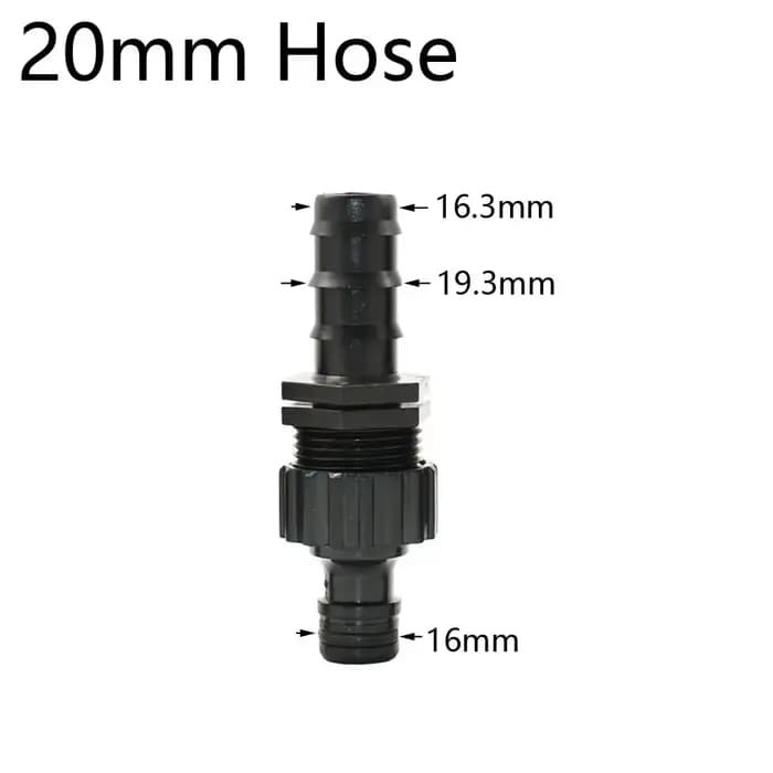 Joint de Tube en Pe pour connecteurs de raccords barbelés 4/7 8/11 16/20/25mm, 1/4 "3/8" 1/2 "3/4" 1