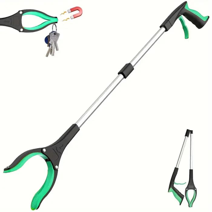 Pince de sélection de déchets avec 360 ° Clip rotatif, pince légère et robuste pour personnes âgée