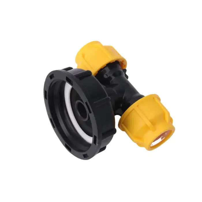 Adaptateur de réservoir IBC S60 x 20mm/25mm/32mm, connecteur de tuyau PE/PVC, raccords coudés et en