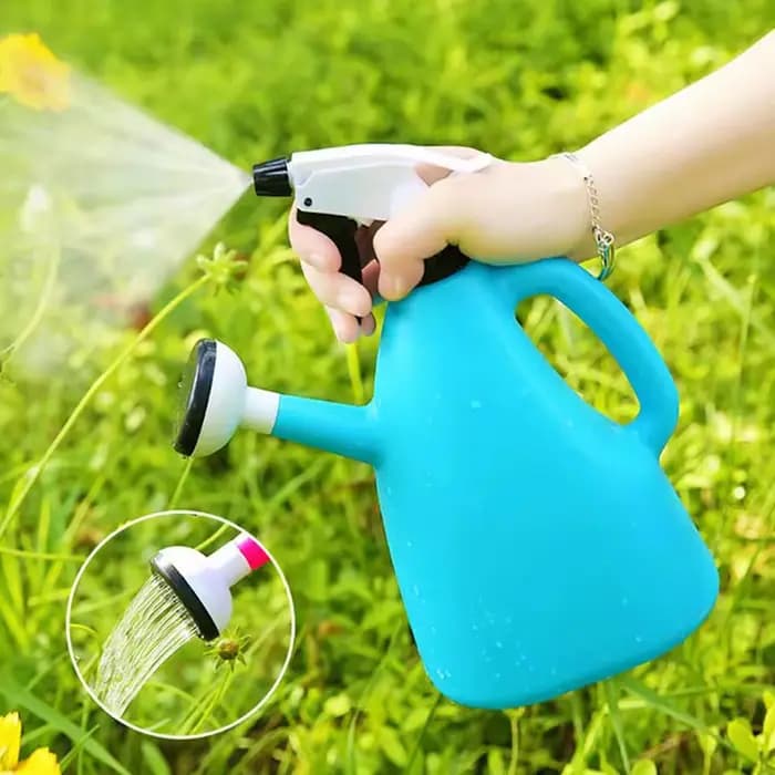 Arrosoir en plastique pour plantes de jardin d'intérieur, pulvérisateur réglable, bouilloire à eau à