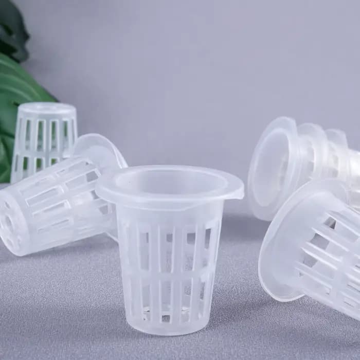 10/50 pièces panier de culture hydroponique conteneur de croissance des plantes jardin tasse à fente
