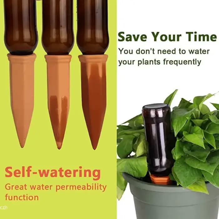 2 paquets de piquets d'arrosage automatique pour plantes