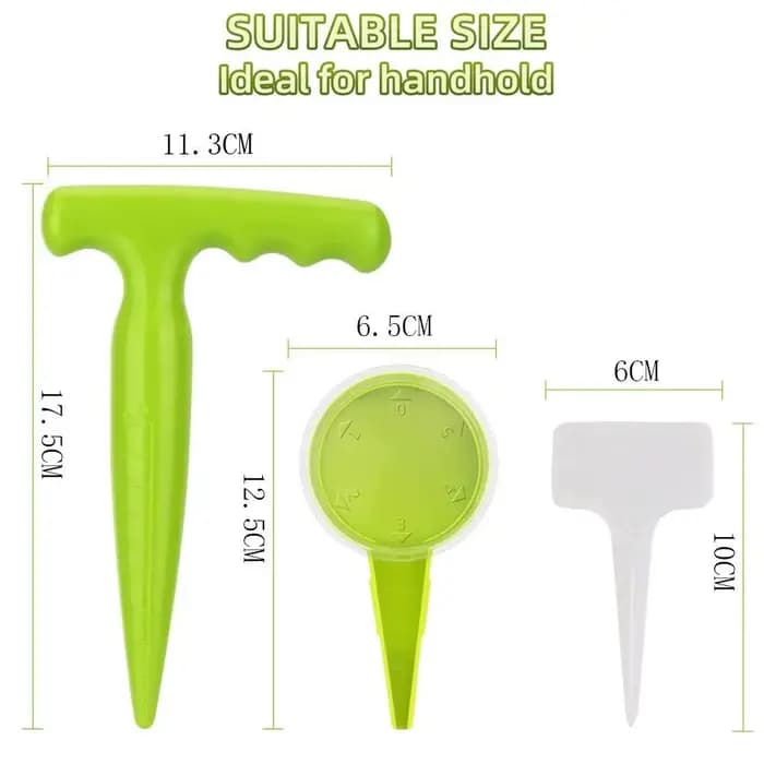 Kit de semoir de jardinage manuel multifonctionnel et réglable pour la maison, outils de jardinage,