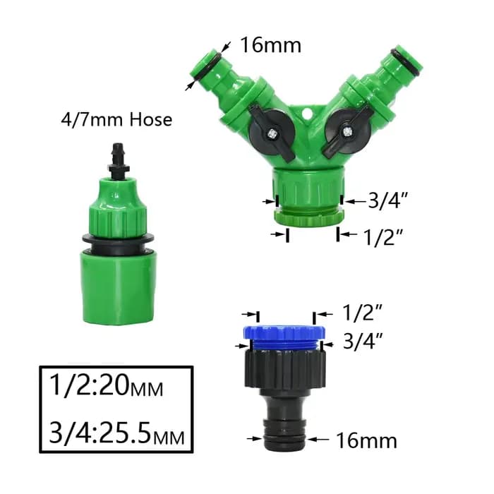 Système d'arrosage automatique de jardin 5-50M, minuterie de bricolage, système d'irrigation goutte-