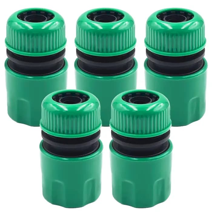 Joint de tuyau 1/2 ", connecteur à raccord rapide pour l'irrigation du jardin, lavage de voiture en