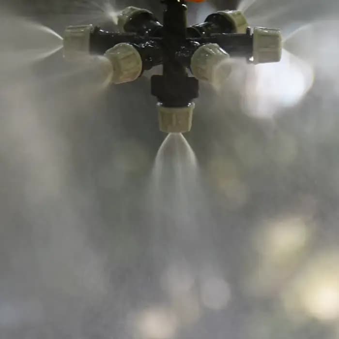 Buse de brumisation suspendue pour Irrigation goutte à goutte, arroseurs de brouillard à 7 voies pou