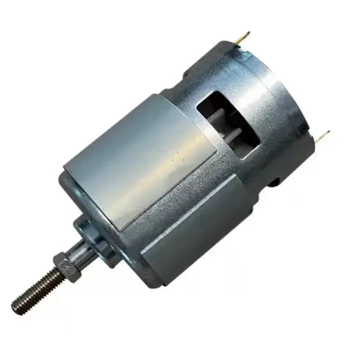 Accessoires de tondeuse à gazon électrique au lithium, désherbeur sans fil, arbre fileté à vis de 5mm, moteur à courant continu, 12V, 18V, 21V