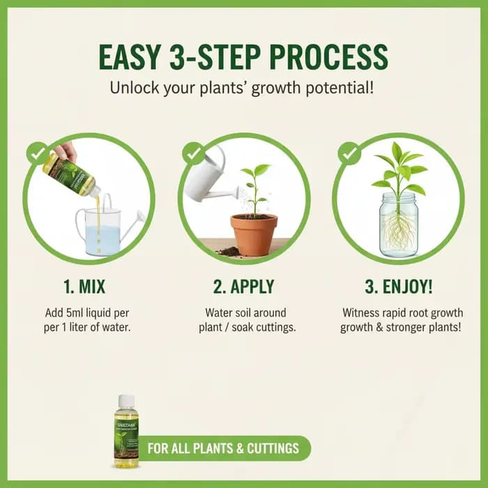 Nutriments liquides pour enracinement rapide - Accélérateur de croissance des plantes pour boutures et clonage -