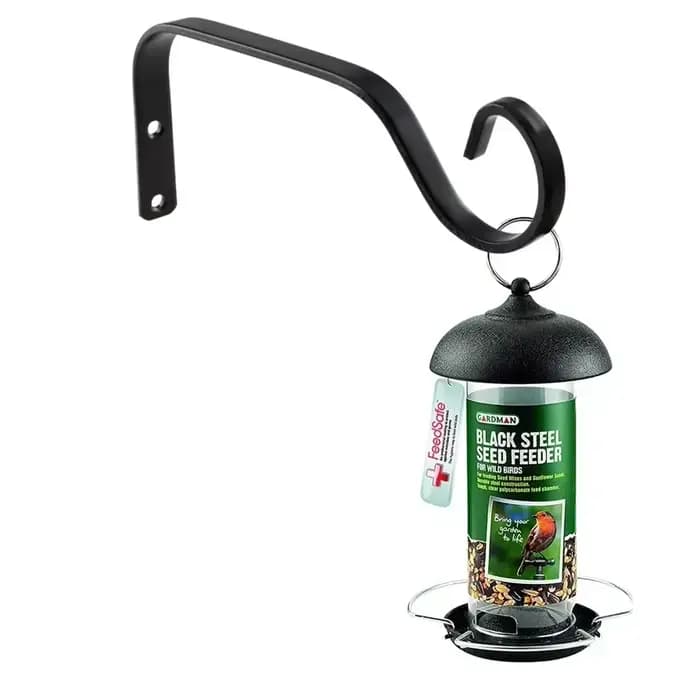 Crochet de Pot de fleur en métal, supports de panier suspendu, cintre pour plantes de jardin, croche