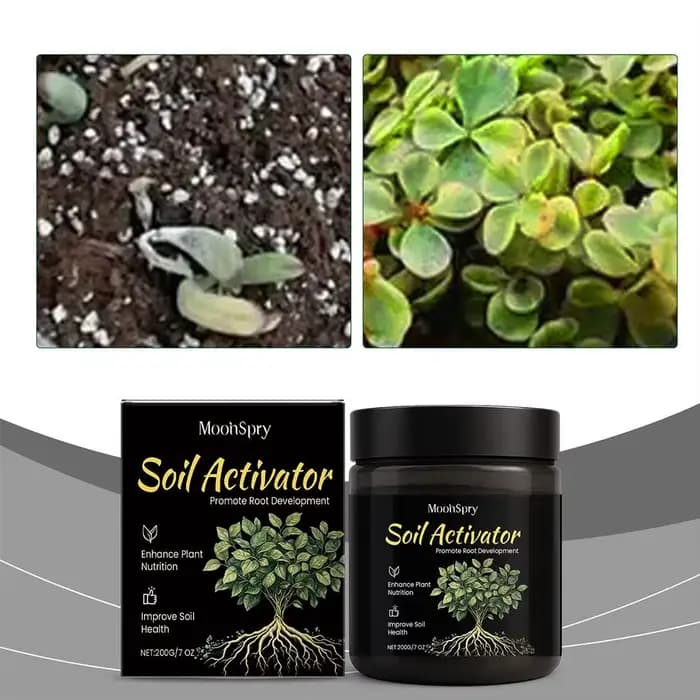 Conditionneur de sol naturel pour plantes en pot