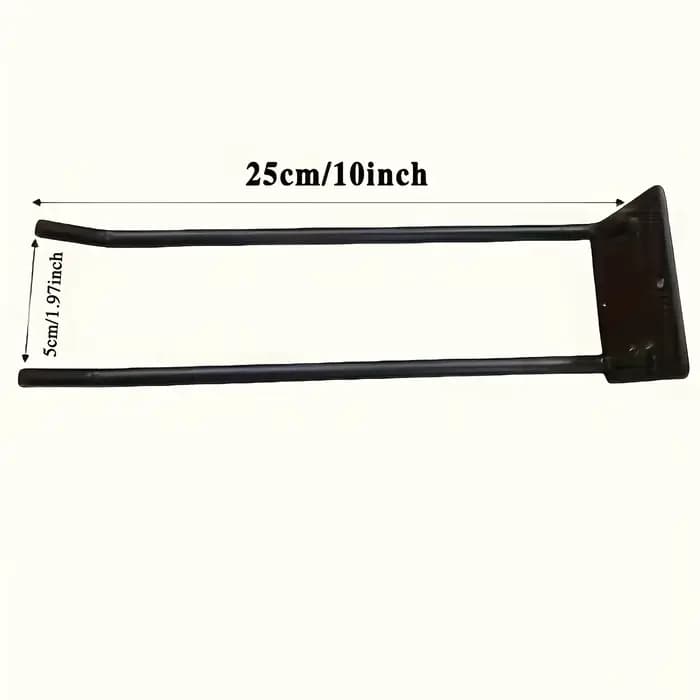 Un support à outils mural en métal / 1 pièce - Étagère polyvalente pour garage et jardin pour pelles