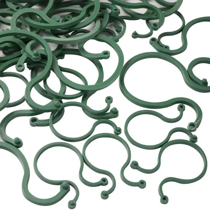Clips de Cerclage de Vigne de Jardin en Plastique, Plante en Rotin, Fixation Murale Grimpante, Outil