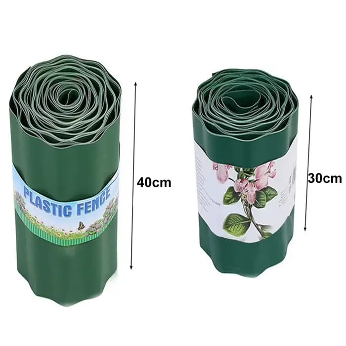 30/40cm jardin herbe pelouse bord bordure clôture chemin bricolage Flexible pelouse clôture extérieu