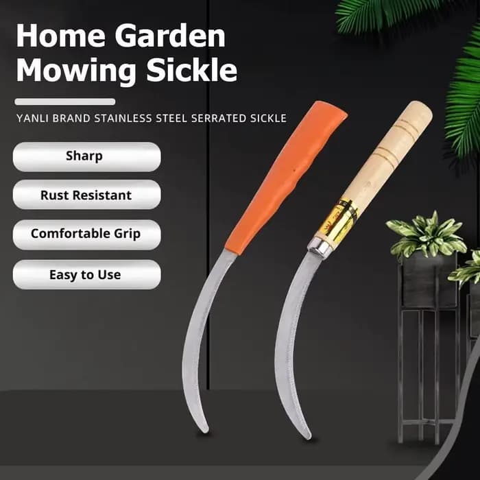 Serpette de jardinage domestique pour désherbage
