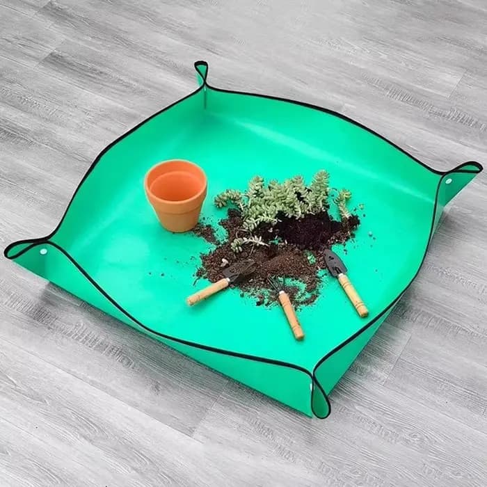Tapis de transplantation pour pots de fleurs 50x50cm