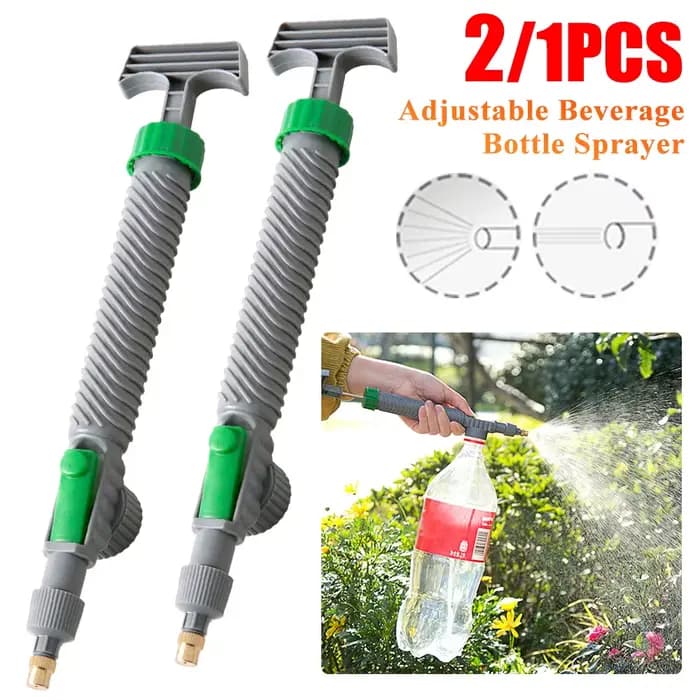 Pulvérisateur de jardin réglable, pulvérisateur de bouteille de boisson, pompe à air haute pression,