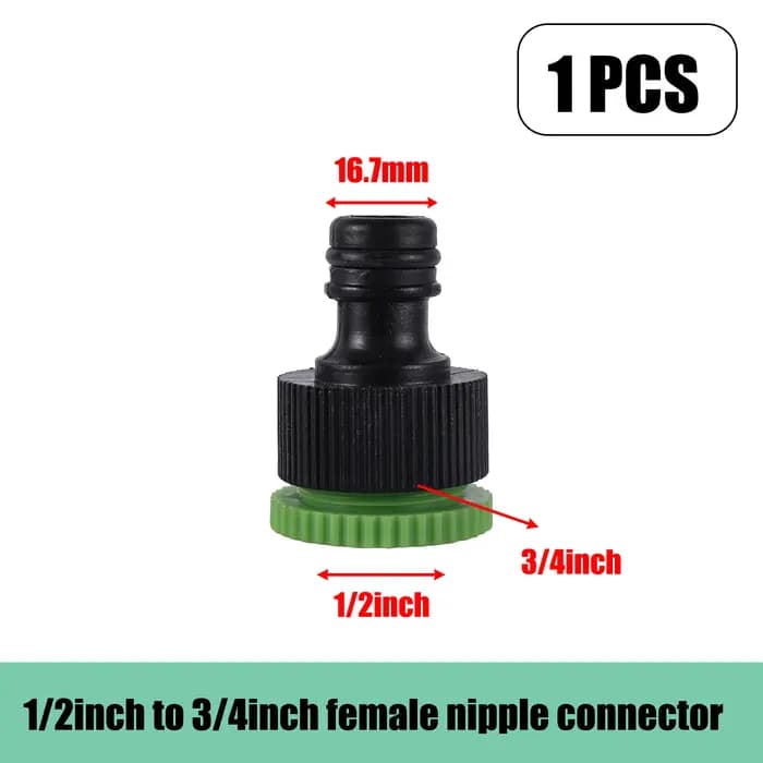 Raccords de tuyaux d'irrigation 3/4