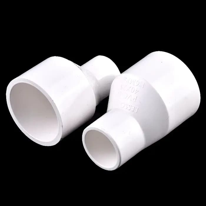 Connecteur droit excentrique en PVC, connecteur pour tuyau d'eau d'irrigation de jardin, accessoires