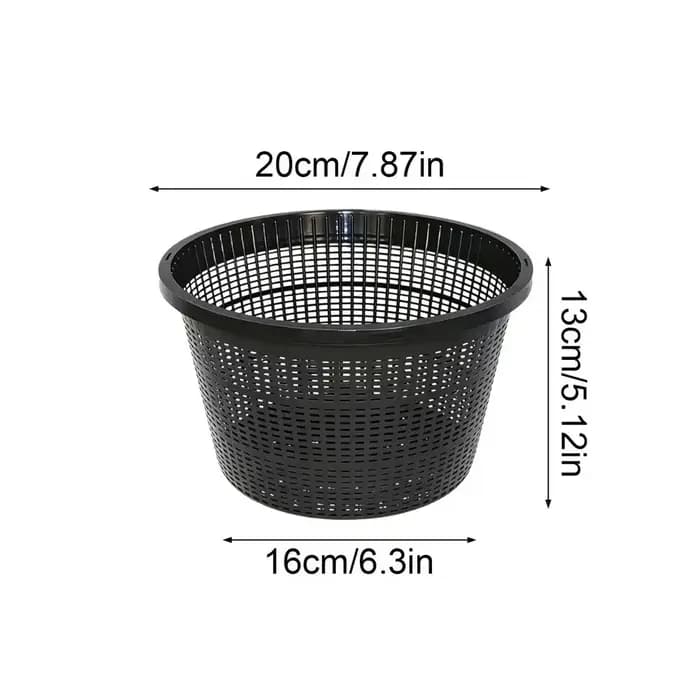 Pots en filet robustes pour plantes aquatiques – Fournitures de jardinage hydroponique pour jardin