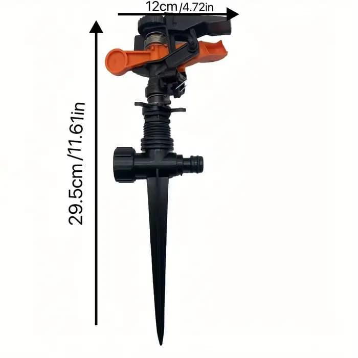 Buse de pulvérisation rotative à 360 degrés, outil de pulvérisation à haute pression, longue portée