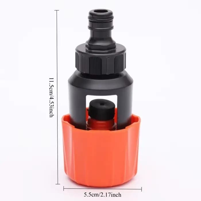 Adaptateur de robinet mitigeur de jardin à connexion rapide, tuyau en plastique universel pour eau d