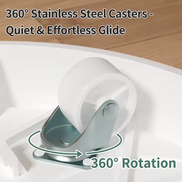Chariot universel pour pot de plantes avec roulettes