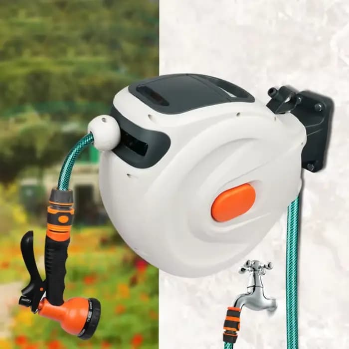 Enrouleur de tuyau d'arrosage rétractable