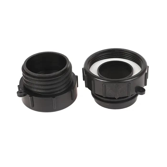 Adaptateur précieux pour conteneur IBC, vanne Schutz, filetage fin 62mm à 60mm, raccords à filetage