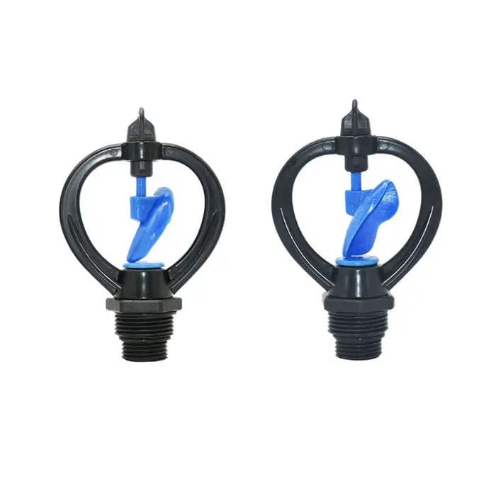Arroseur agricole rotatif à 360 degrés, 1/2 3/4 pouces, pour jardin, jardinage, arrosage d'eau, 1 pi