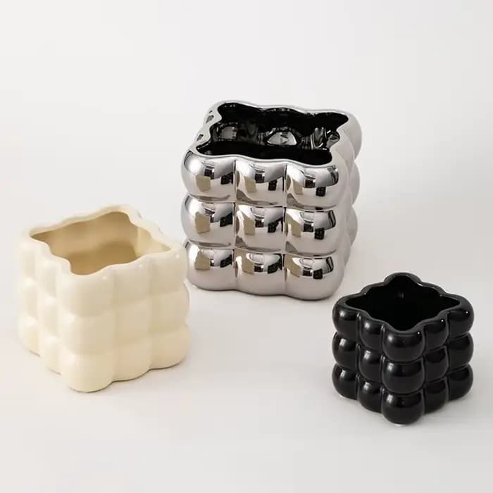 Pot de fleurs en céramique Jiugongge Sphblades