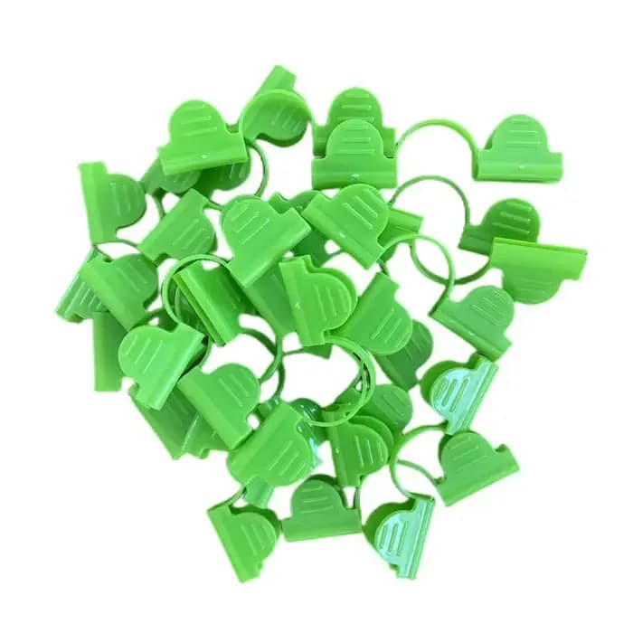 Pinces de fixation de Film pour serre, 5/10 pièces, 4/5/6/7MM, Clips de tige d'ombrage pour plantes