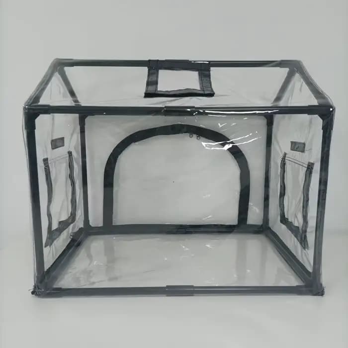 Nouvelle mini serre portative isolée résistante au froid-utilisation de jardin extérieur avec portes à double fermeture