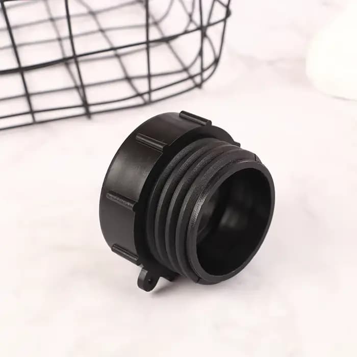 Adaptateur de réservoir IBC pour vanne Schutz, filetage fin de 62mm à raccords à filetage grossier d