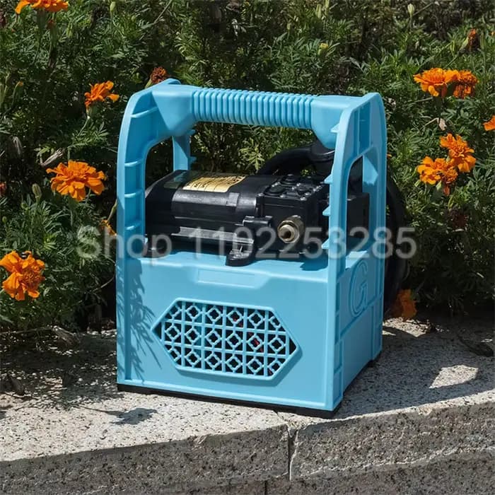 Pompe de pulvérisation électrique portable, 1 pièce, pompe à eau rechargeable, pour lavage de voitur
