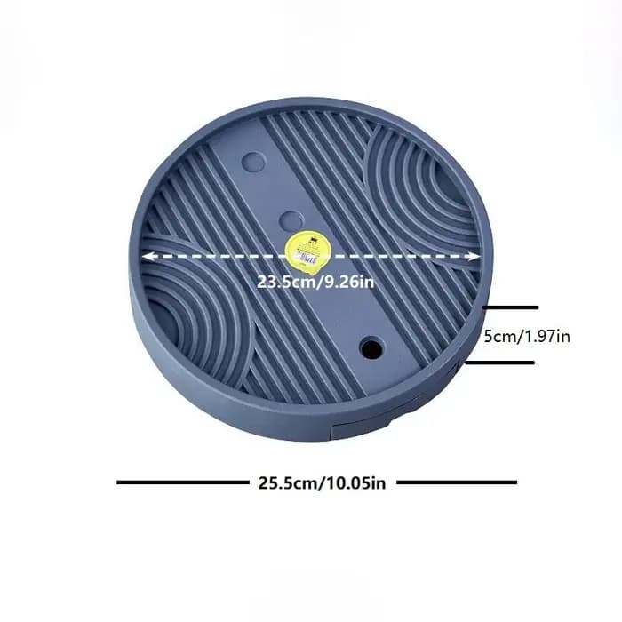 Plateau amovible avec tiroir de stockage d'eau