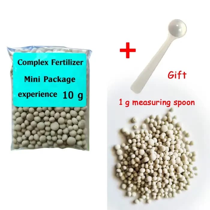 Engrais Complexe NPK 10 g (Azote-Phosphate-Potassium) – Mini Paquet – Usage Sûr et Non Polluant – Alimentation pour Plantes et Fleurs