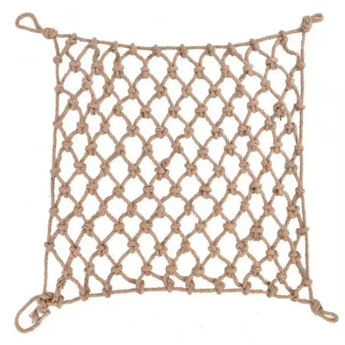 Filet de corde de chanvre de jardin, filet de sécurité pour enfants, protection des escaliers, maill