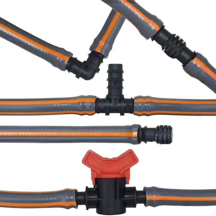 KESLA – raccords pour Irrigation goutte-à-goutte, 16mm, connecteurs, coude en t, capuchon d'accouple