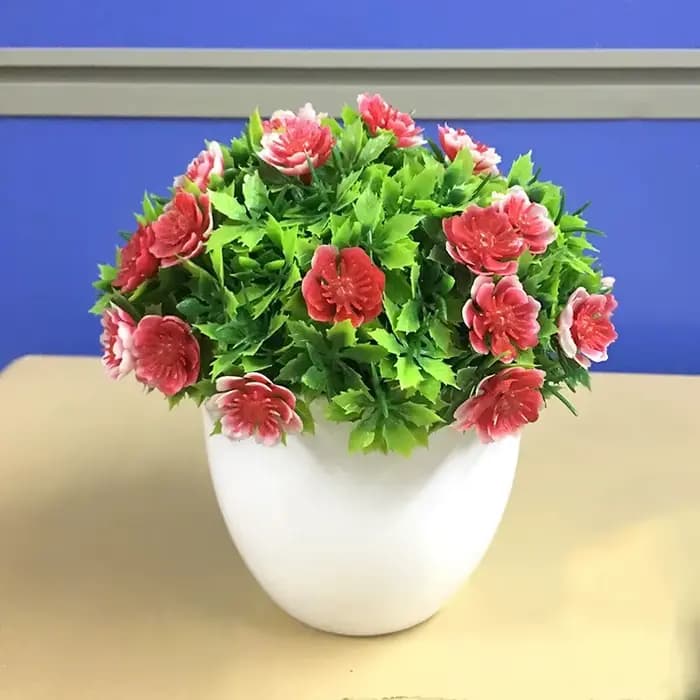 Plantes artificielles bonsaï en pot