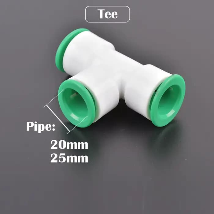 Raccords de assujetde tuyau d'eau PE PVC PPR, connecteur rapide, d'argile de jardin, décoration de l