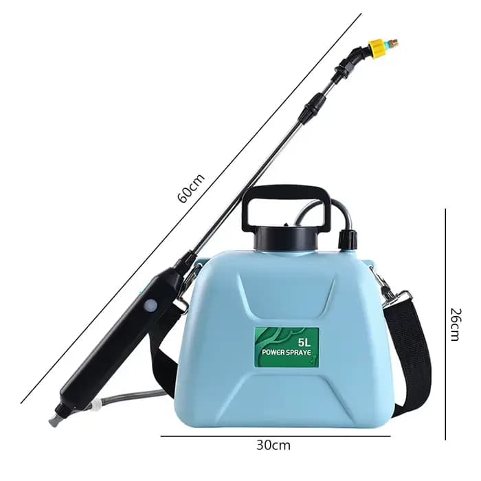 Pulvérisateur électrique 5L jardin atomisation automatique USB Rechargeable bouteille de pulvérisati