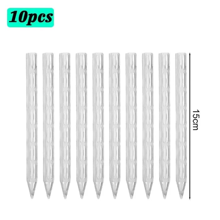 Tube de Circulation d'air pour racines de plantes, 10/50x, tuyaux de Drainage du sol respirants, Pot