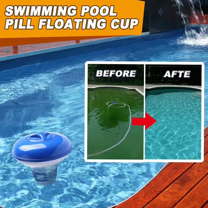 Flotteur chimique pour piscine flottante, comprimés de chlore et de brome, distributeur flottant, applicateur, fournitures pour Spa et jacuzzi
