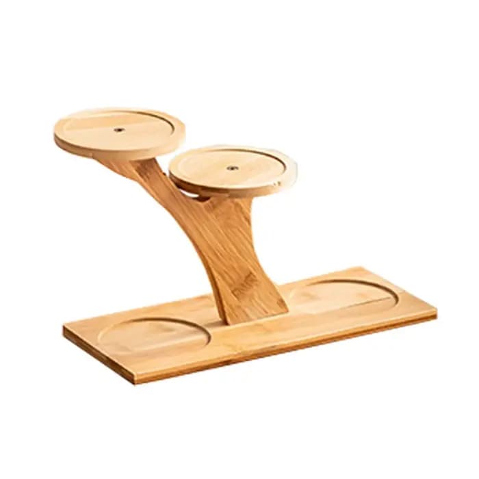 Pot de Fleurs en Bois de Bambou