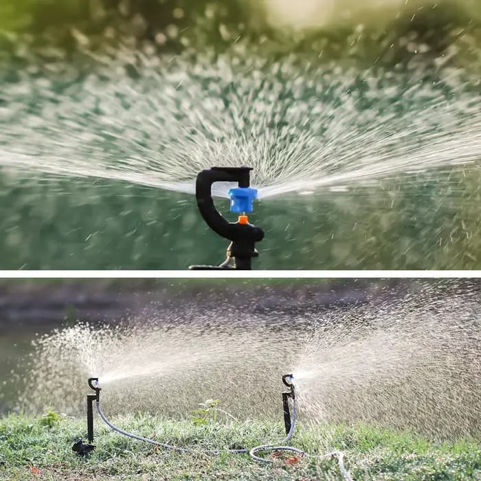 Buse de Pulvérisation à Réfraction 180 °, Micro Arrosage, Irrigation Goutte à Goutte, Pulvérisateur,