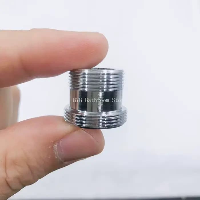 Connecteur de filetage M22 à M19 en acier inoxydable, Joints de robinet de cuisine domestique de jar