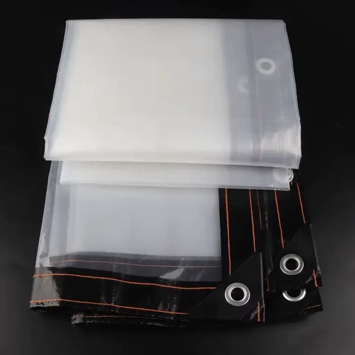 Bâche imperméable transparente en Film PE, 0.1mm, pour plantes de balcon, garde au chaud, meubles de