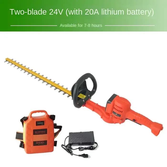 Taille-haie rechargeable au lithium sans balais