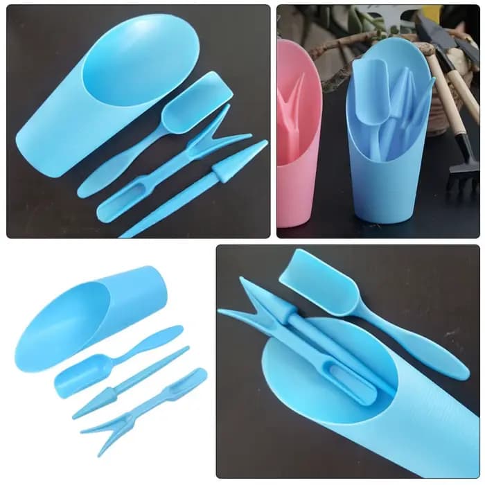 4 pièces/ensemble, pelle à seau en plastique Durable, cylindre de culture en pot, plante à viande, p