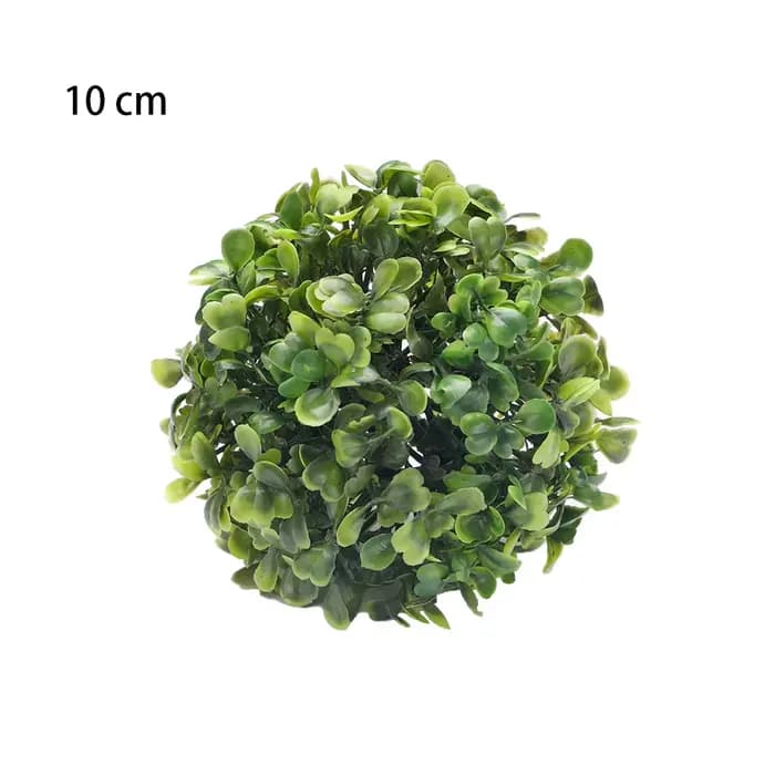 Boule de gazon artificielle verte suspendue pour décoration de jardin, idéale pour mariages, hôtels,
